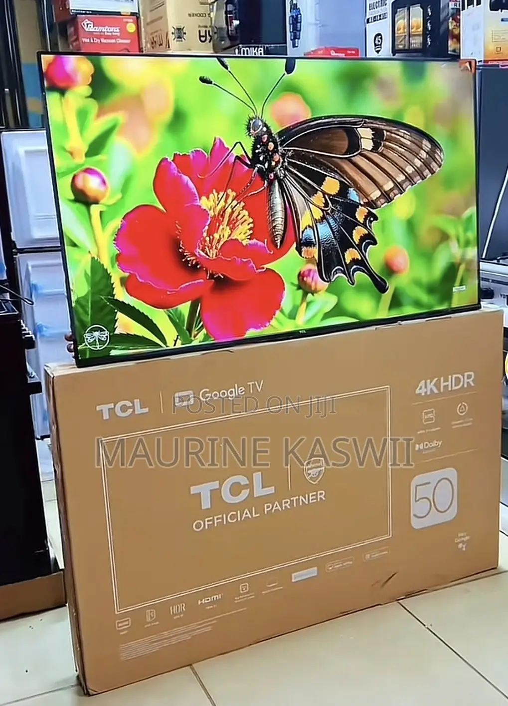 TCL 50” Inch Uhd 50 V6c,2025