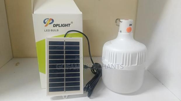 Outdoor Solar Panel Charging Led Emergency Light Bulb - thumbnail 2