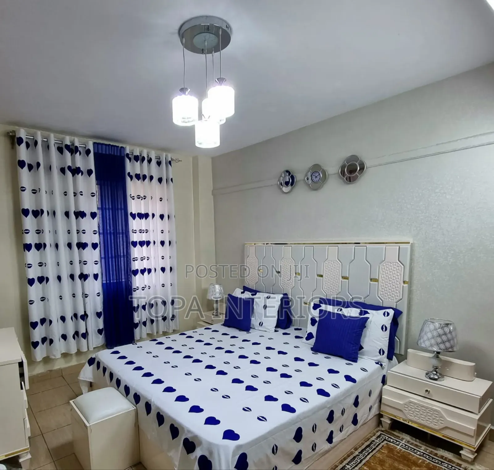 Bedroom Themed Light Window Curtains