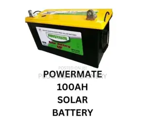 Power Mate Solar Battery 100ah