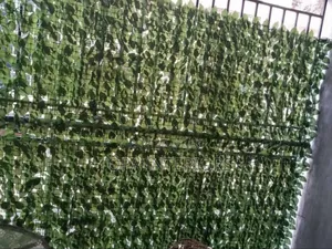 Wind Breaker Green Artificial Leafy Balcony Privacy Fence