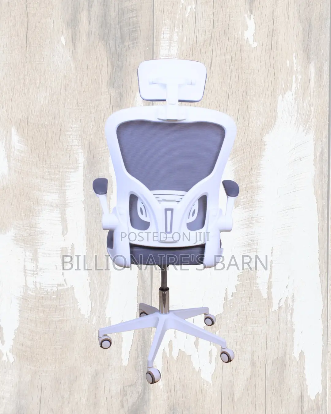 Best-Seller White Ergonomic Office Chair — Fits Compact Office Spaces