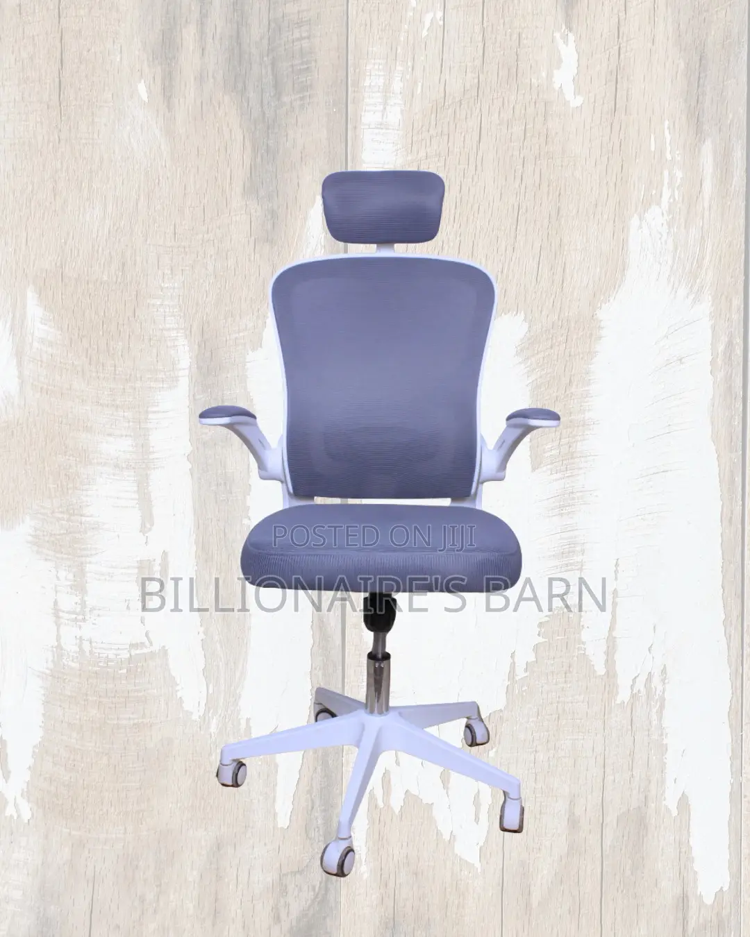 Best-Seller White Ergonomic Office Chair — Fits Compact Office Spaces