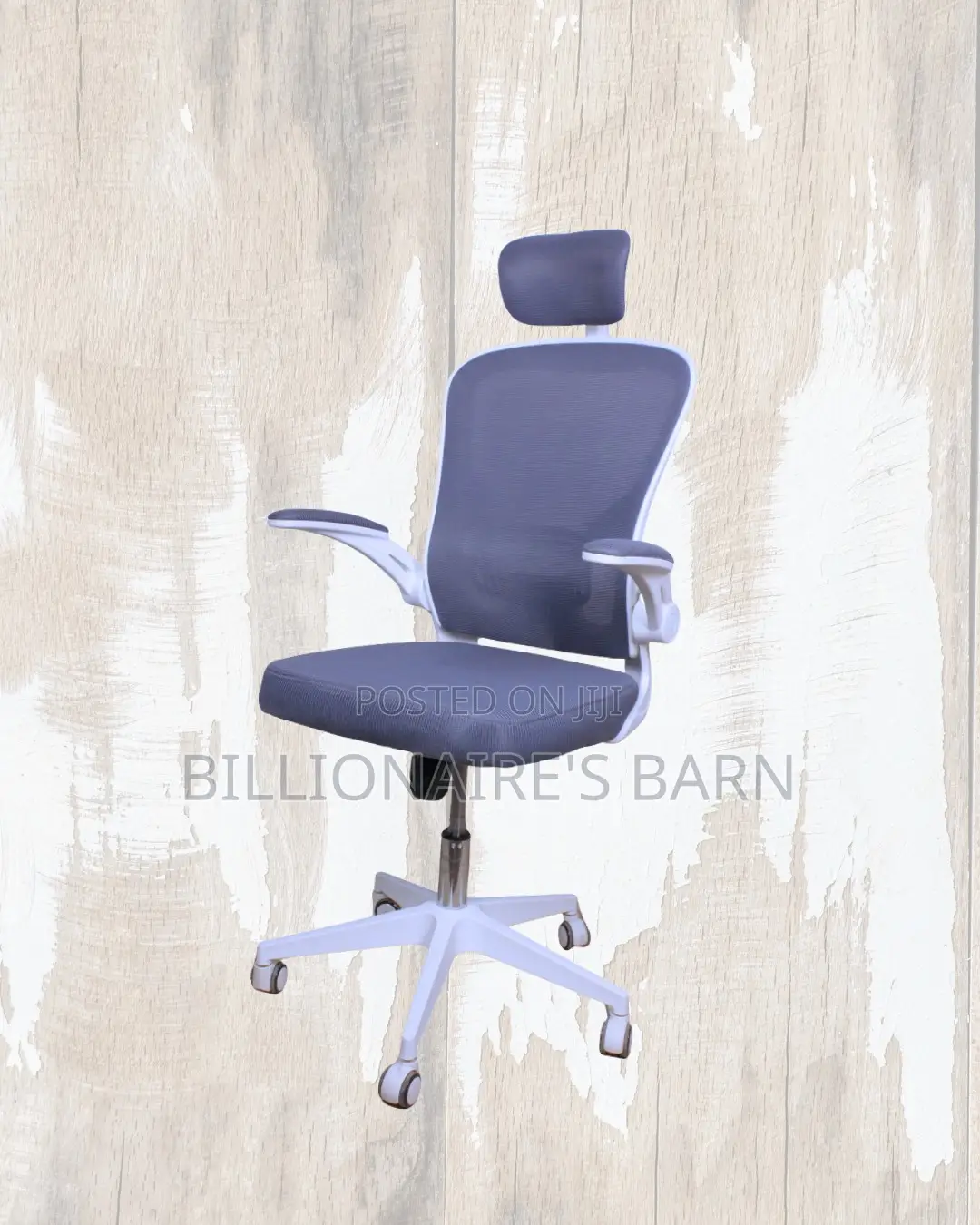 Best-Seller White Ergonomic Office Chair — Fits Compact Office Spaces