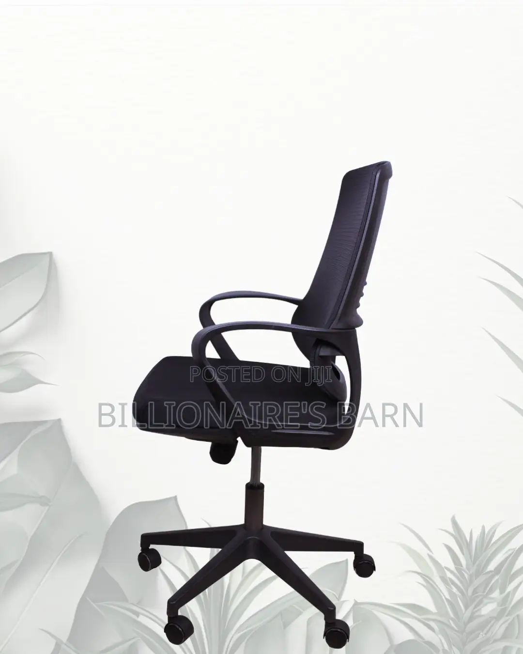 Pro-Grade Black Ergonomic Mesh Office Chair | Tilt Lock Mechanism