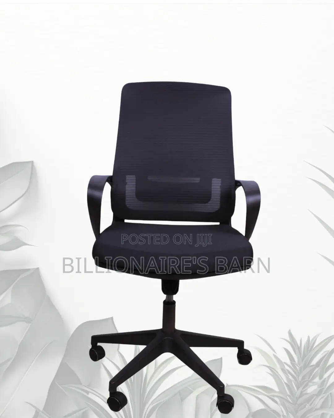 Pro-Grade Black Ergonomic Mesh Office Chair | Tilt Lock Mechanism