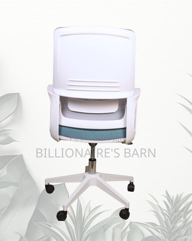White Ergonomic Mesh Office Chair (Breathable) — Only a Few Left