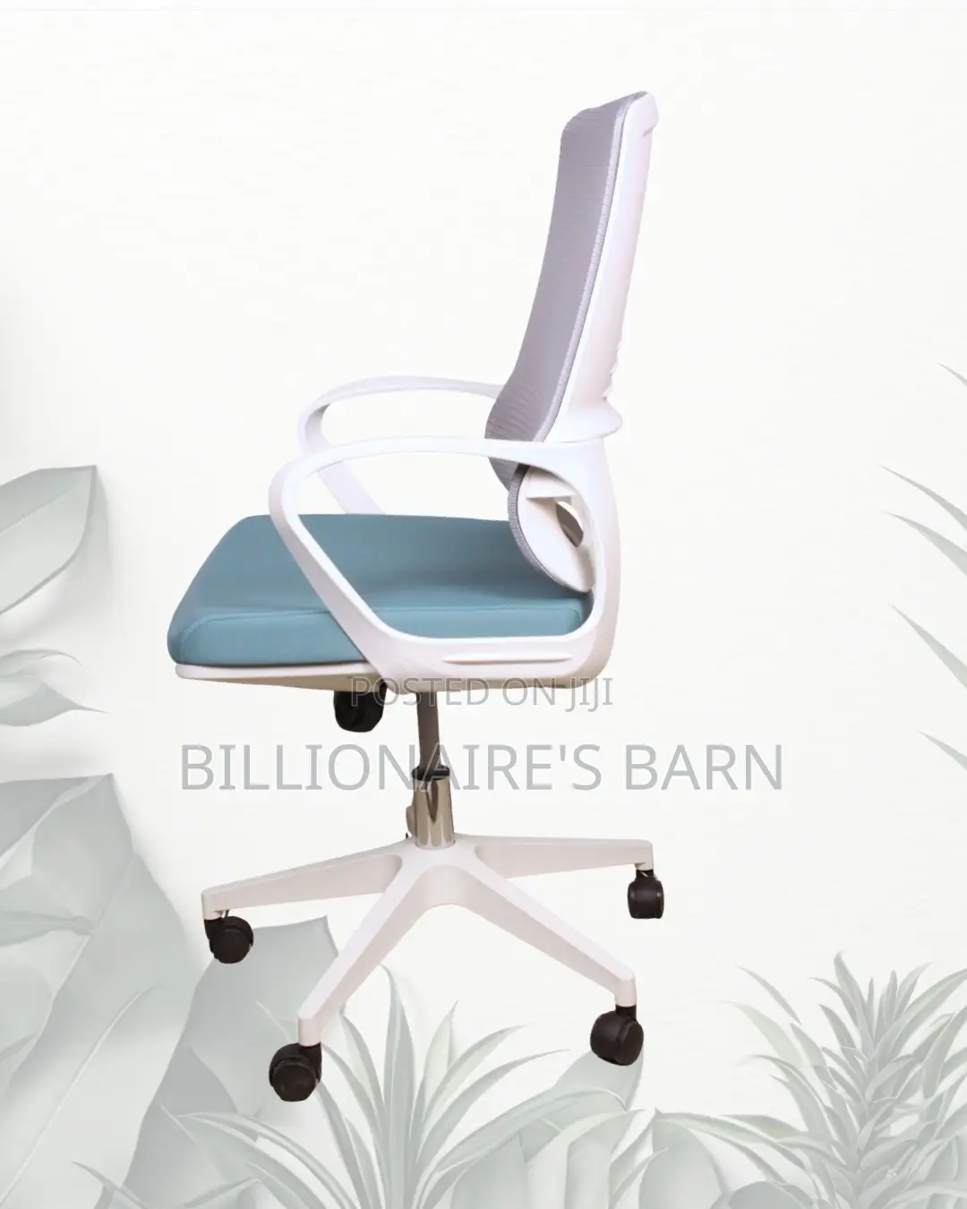 White Ergonomic Mesh Office Chair (Breathable) — Only a Few Left