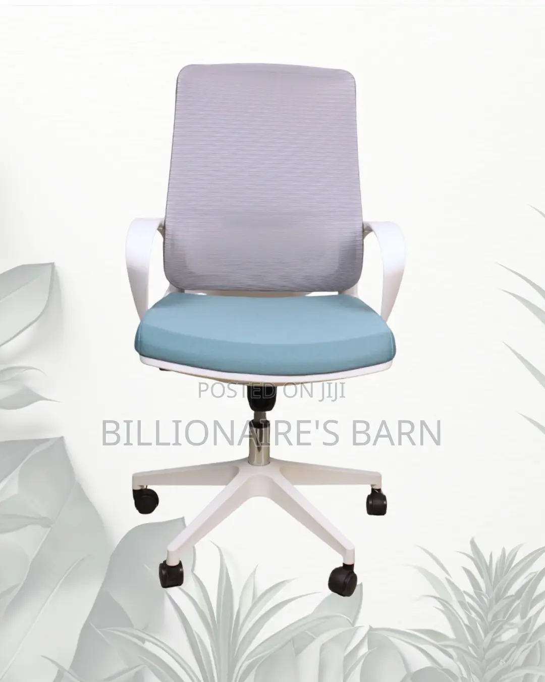 White Ergonomic Mesh Office Chair (Breathable) — Only a Few Left