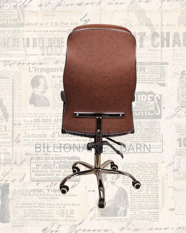 Pro-Grade Ergonomic Executive Leather Chair — Boosts Posture Focus - main view
