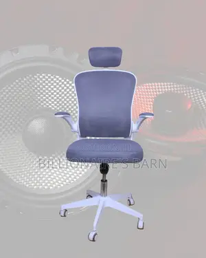 Pro-Grade White Ergonomic Office Chair — Great for Study or Work