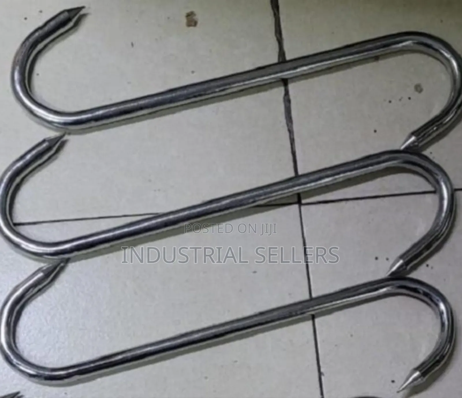 With High Demand Butchery Stainless Steel Hooks