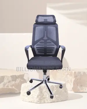 Ergonomic High Back Mesh Office Chair — Easy to Clean