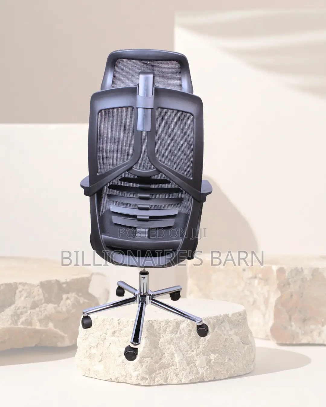 Ergonomic High Back Mesh Office Chair — Easy to Clean