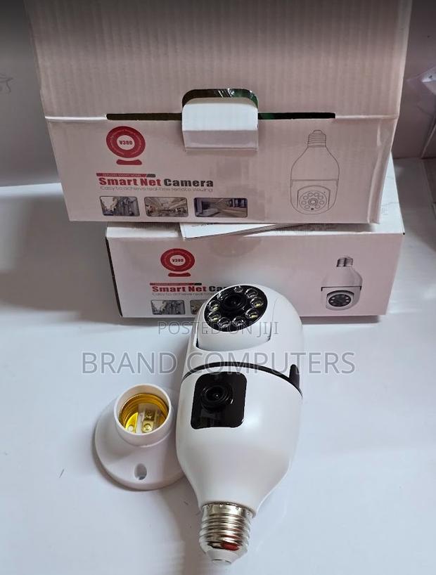 Wifi PTZ Dual Lens Bulb Camera-Bulb Wifi Dual Lens