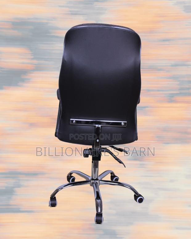 Executive Leather Office Chair | Executive Headrest Support - thumbnail 3