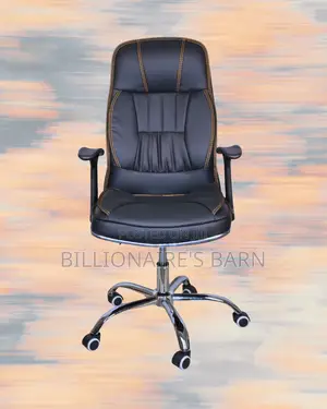 Executive Leather Office Chair | Executive Headrest Support