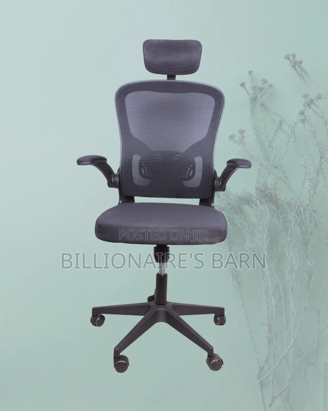 Grey Ergonomic Office Chair (Adjustable) — Offer Valid This Week