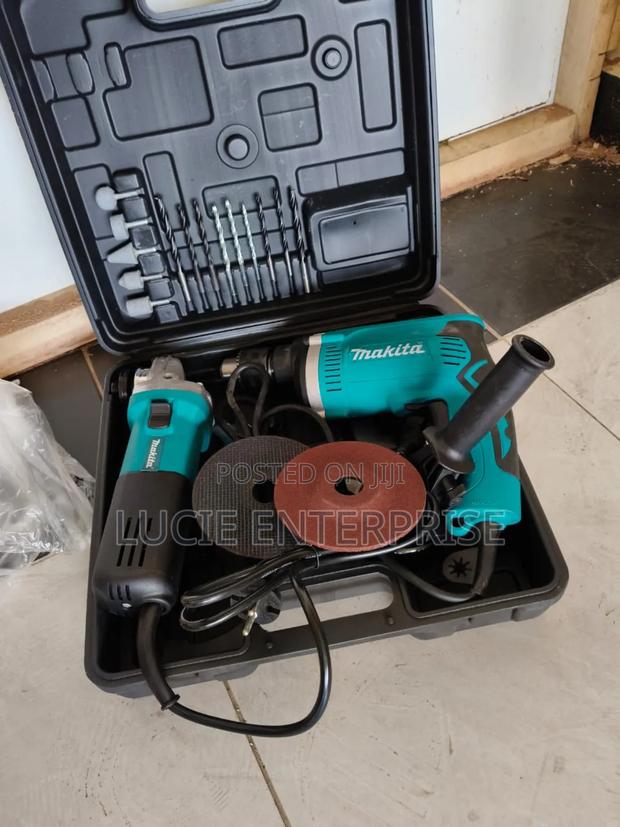 Makita Grinder and Drill/ Makita Combo - main view