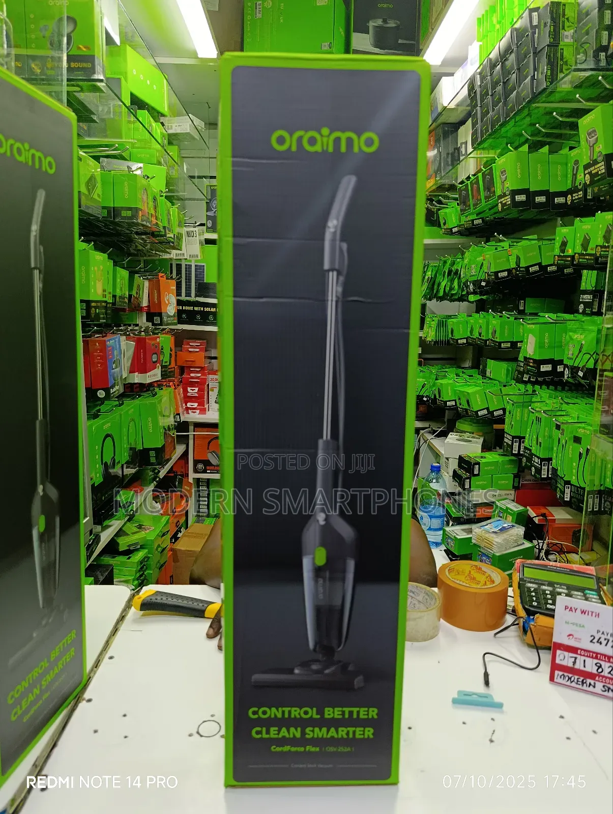 Oraimo Cordforce Flex Corded 2-in-1 Stick Vacuum