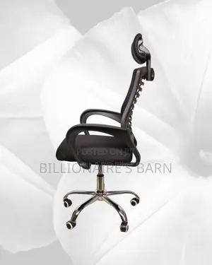 Modern Secretarial Mesh Chair — Ideal for Long Zoom Sessions