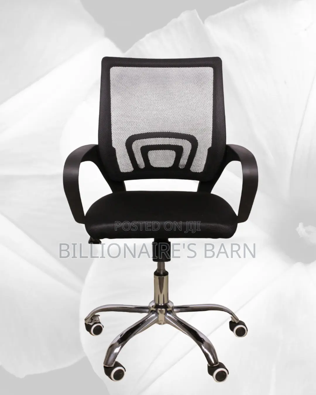 Secretarial Mesh Office Chair | Imported Mesh Backrest