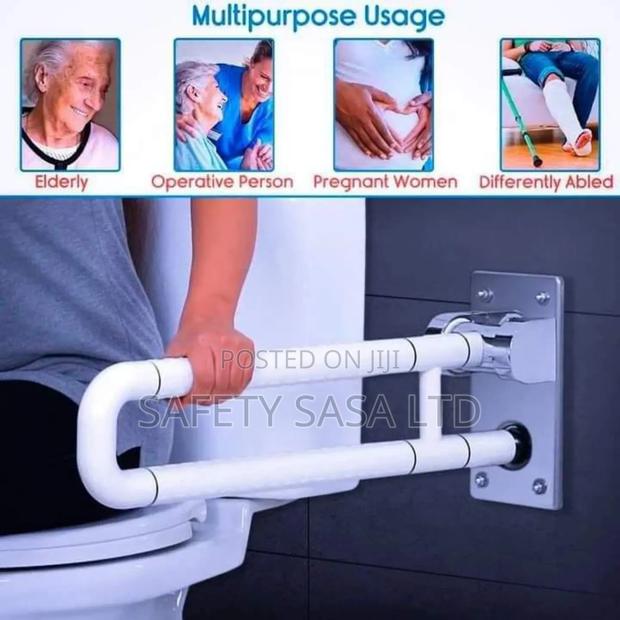Flip Up Grab Bar Foldable With No Stand - thumbnail 3