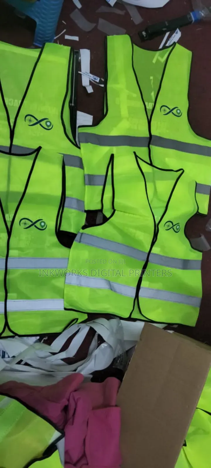 Branded Reflectors--Green