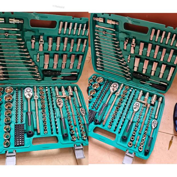 216pc Chrome Spanner Set - main view