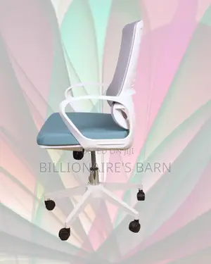 White Ergonomic Mesh Office Chair (Supportive) — Offer Valid This Week