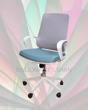 White Ergonomic Mesh Office Chair (Supportive) — Offer Valid This Week