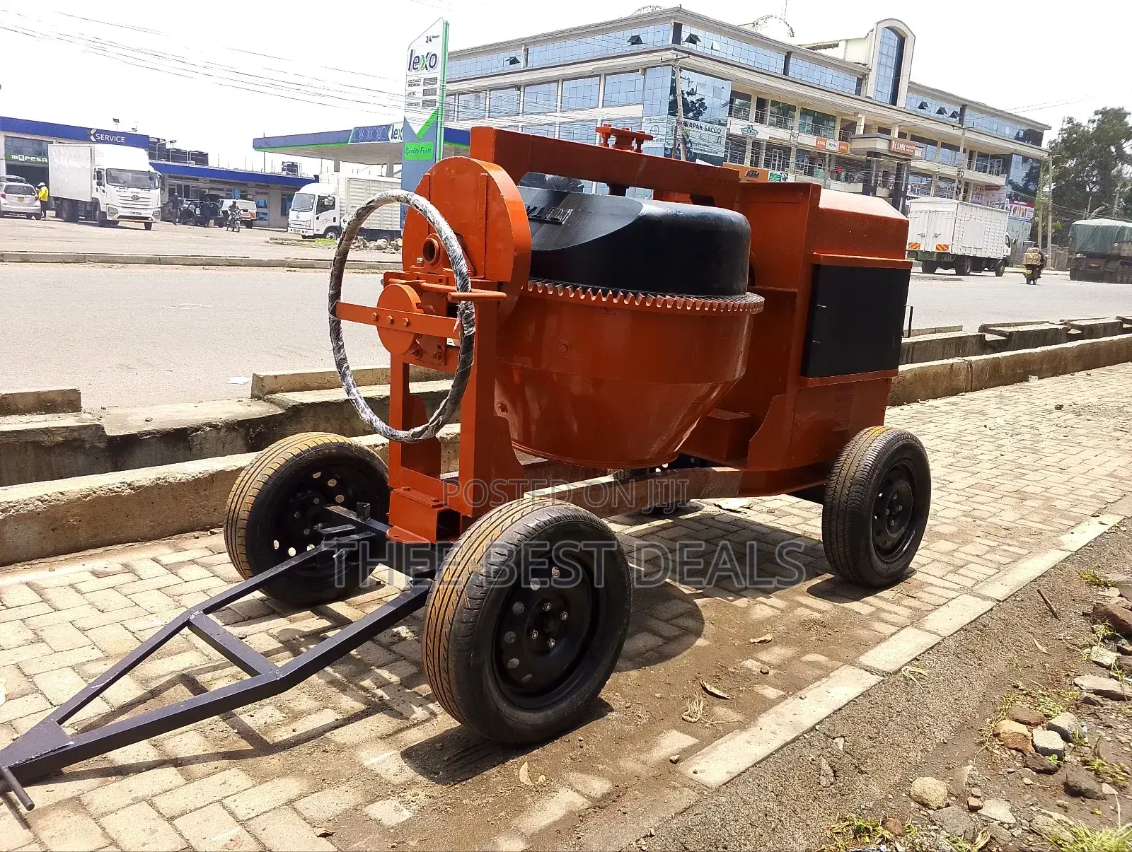 Diesel Powered Engine Indian Concrete Mixer 10hp