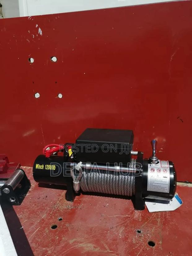 Auto Tow Cable Winch 12000lb - main view