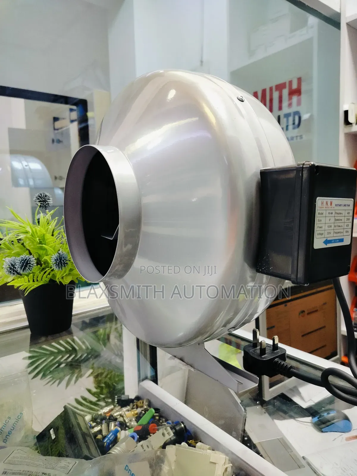 Rotary Line Fan (Model Yj-10) 6"