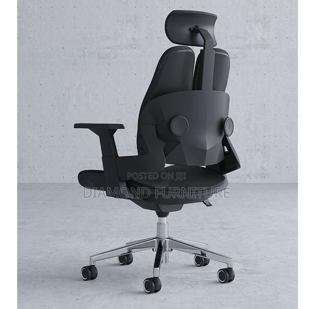 Dual Orthopedic Swivel Executive Office Seat - thumbnail 4