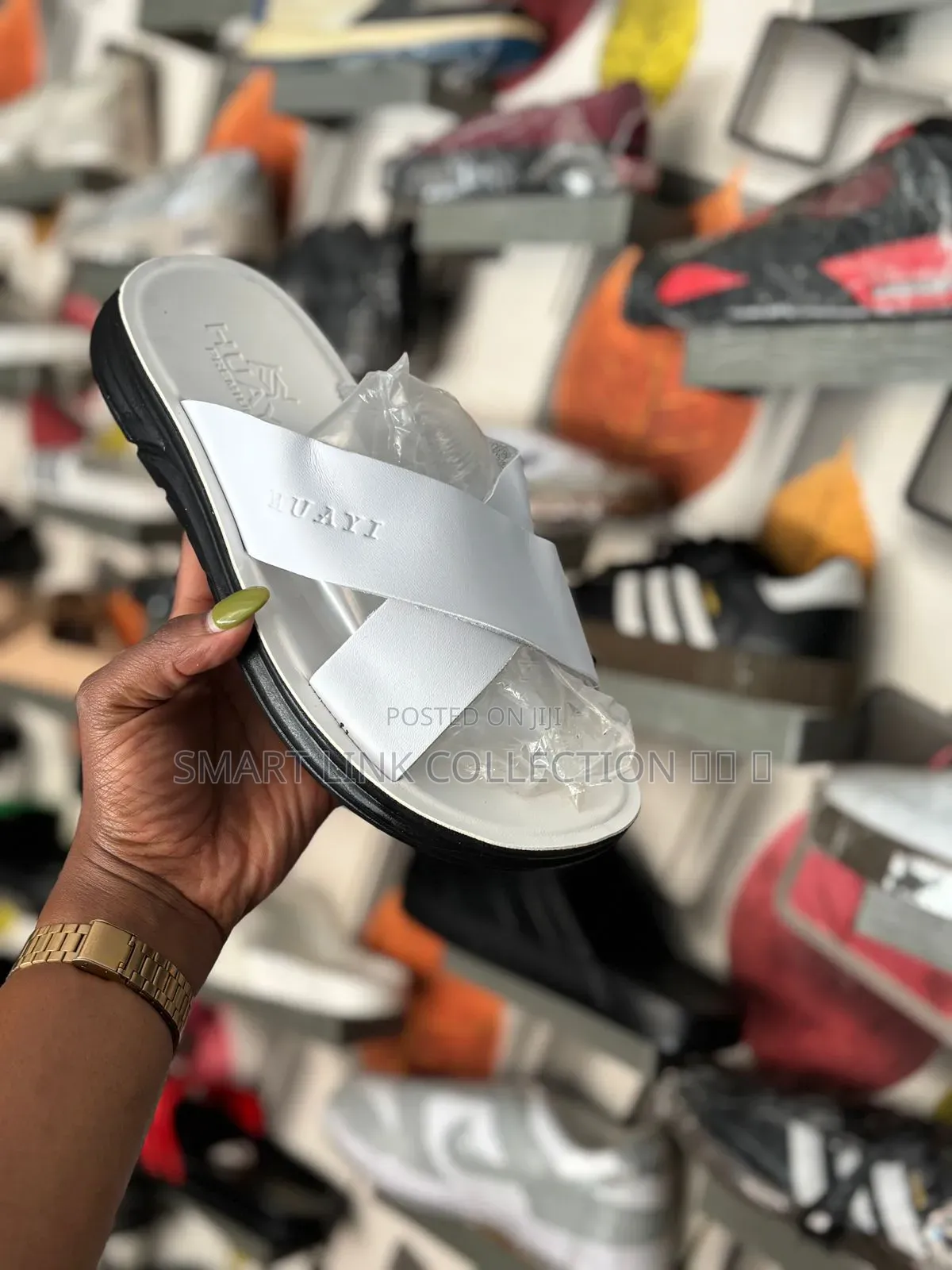 Huayi Leather Sandals