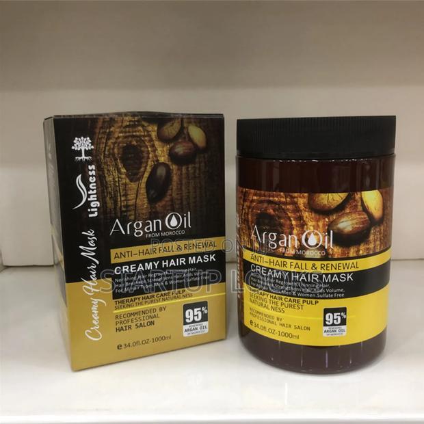 Creamy Hair Mask Keratin With Argan Oil