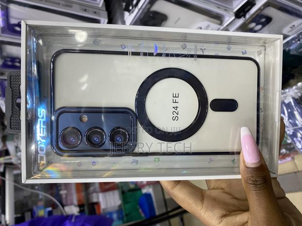 Vonzee Galaxy Samsung S24 Fe Plated Case Compatible With Magsafe - main view