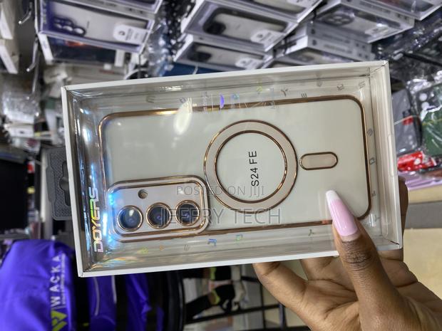 Onzee Samsung Galaxy S24 Fe 5g Compatible With Magsafe Plated Case - main view