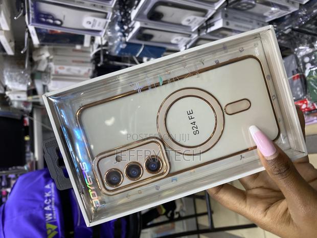 Onzee Samsung Galaxy S24 Fe 5g Compatible With Magsafe Plated Case - thumbnail 3