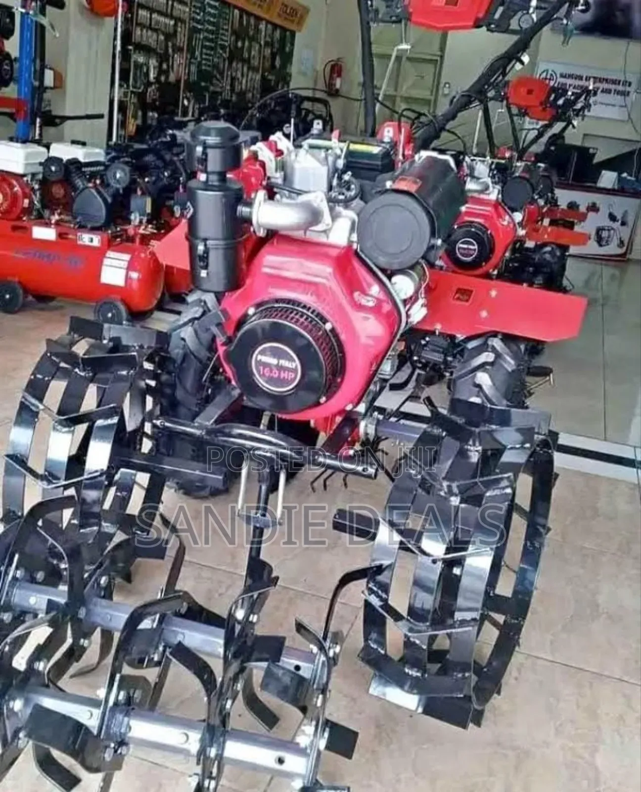 Heavy Duty Power Tiller