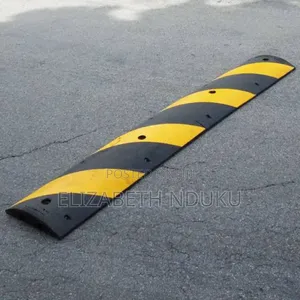 Weather Resistant Rubber Speed Bump
