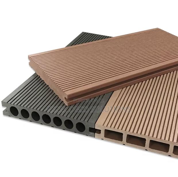 Slip-Resistant WPC Decking for Pool Patio Use - main view