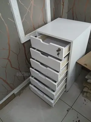 6-Drawers Secure Stylish Storage Solution Cabinet