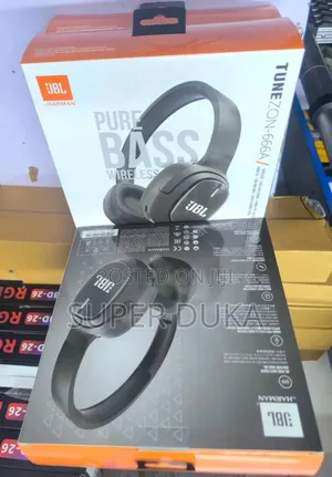 JBL Tune Zone-666a Wireless Bluetooth Over-Ear Headphones.