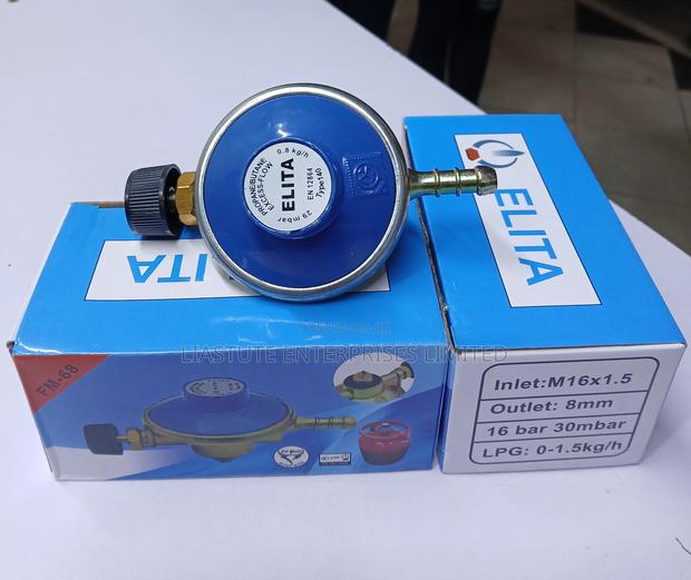 Elita Fm-68 LPG Gas Regulator – 30mbar Pressure Control for Cylinders