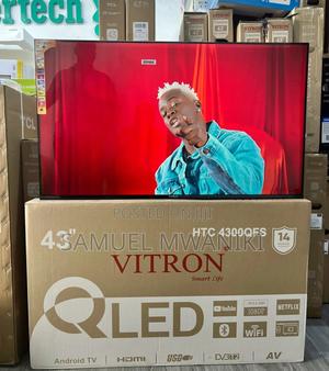 Vitron 43" Qled Smart Tv Full Hd 1080p Youtube Netflix Bluetooth