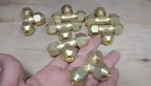 6/8 Brass Tee Joints for School Laboratories Gas Fittings