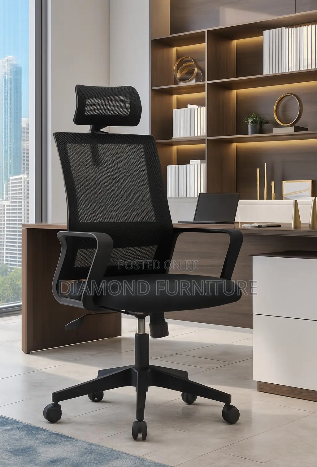 Captain Mesh High Back Ergonomic Office Chair