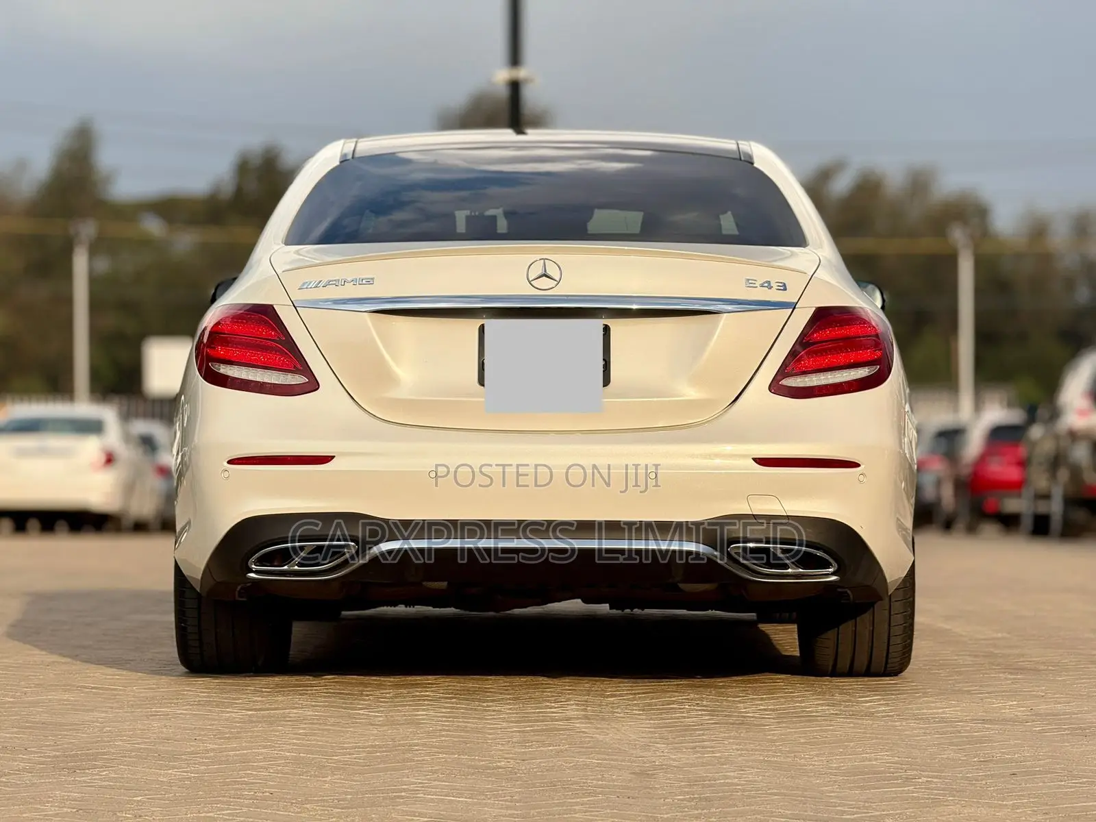 Mercedes-Benz E43 AMG 3.0 AWD 2017 White
